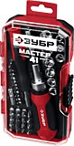 Набор: отвертка с насадками ЗУБР Мастер 41, 41 шт Набор: отвертка с насадками ЗУБР Мастер 41, 41 шт