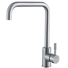 Смеситель HB71304-4 Haiba кухня, НЕРЖ, квадрат