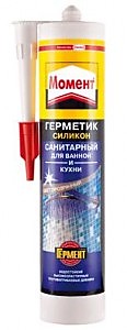 Герметик "Момент силик. санитар. прозр. (280 мл)/12