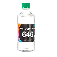 Растворитель-646 0,5л Нефтехимик