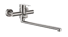 Смеситель НВ22802 ванна, длин. излив НЕРЖ