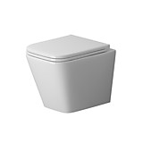 Унитаз подвесной Niagara Atrio NG-9303 (520х306х365) безободковый с тонкой крышкой,микролифт,1 место