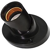 Патрон накладной наклонный E27 Черный AB7SNBEAY Ecola