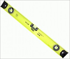 Уровень  строительный алюминиевый "Рельс", 60 см, 3470-060