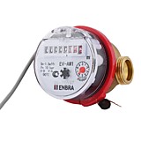 Счетчик учета горячей воды ENBRA EV-AM1i L110 D15 B, с импульсным выходом, без сгонов