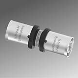 Пресс муфта 20х20 соедин. Valvogamma