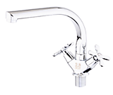 Смеситель Sanday SD470487 кухня, латунь, хром, гайка 