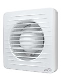 Вентилятор ERA REST 5S C D125 с обратным клапаном и антимоскитной сеткой