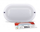 ASD/InHome св-к св/д ЖКХ СПП 1065-ОВАЛ 10W(900lm) 6500К 6K пластик/белый 160x88 IP65 4934