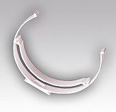 Держатель круглого канала D=100