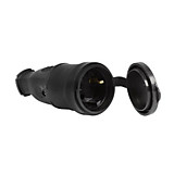 Розетка каучуковая переносная 2P+PE 16A IP44 Smartbuy