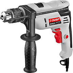 Дрель ударная ЗУБР 550 Вт, 13 мм ДУ-550 ЭР