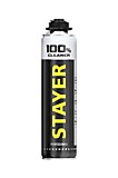 Очиститель монтажной пены, STAYER Professional 100% Cleaner, 500 мл,41139 