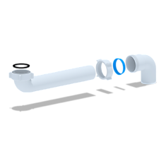 Отводная труба 80 L5005 АНИ плас