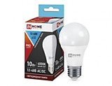 Лампа сд НИЗКОВОЛЬТНАЯ  10Вт 12-48В Е27 LED-MO-PRO 4000К 900Лм IN HOME