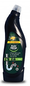 Средство для устранения засора ГЕЛЬ 750мл Master FRESH
