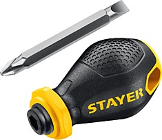Отвертка переставная STAYER MaxFix, PH2/SL6, 32 мм,  (2511)