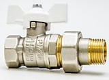 Кран шар 1 ПМ американка бабочка LD Pride 47.25.В-ГШ.Б