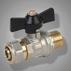 Кран шар. латунный с цангой 16x1/2" П VALTEC VT.341.N.1604 AAV230304