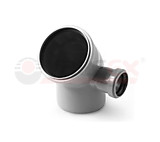 Отвод 110/50х45° универсальный  лев.-прав. вн.кана