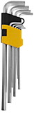 Набор STAYER HERCULES HEX, 9 шт длинных шестигранных ключей (2741-H9)