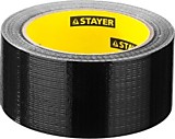 Скотч армиров, 48мм х 25м, STAYER Professional 12086-50-25, универ., влагостойкая, черный