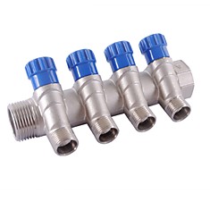 Коллектор 1-1/2 4 вых с вент. Valtec