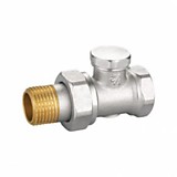 Вентиль ПН запорный 3/4" прямой для радиаторов HLV