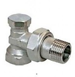 Вентиль ПН запорный 3/4" угловой для радиаторов
