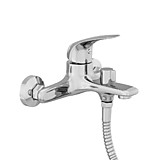 Смеситель Avrora GLADE AV3031 для ванны с коротким изливом, хром