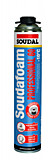 Монтажная пена пистолетная зимняя SOUDAFOAM PROFESSIONAL 60, 750мл арт.115002, Soudal