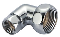 F443.0604 Соединение угл. ВР-ВР 1x1/2 для полотенцесушителя