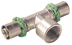 Пресс тройник 16х1/2Мх16 Cmp