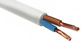 Кабель ШВВП 2х0,75 ГОСТ 7399-97 белый ККЗ