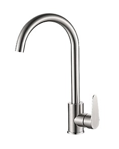 Смеситель HB70802 Haiba кухня, НЕРЖ, кругл