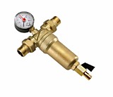 Фильтр с манометром 1/2" (для горячей воды) TST-01