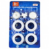 Комплект радиаторный 1х3/4 без кронштейнов, 4354