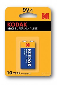 Батарейка Kodak MAX 6LR61/6F22, Крона алкалин