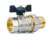 Кран шар 1/2 ПМ американка бабочка LD Pride 47.15.В-ГШ.Б