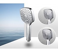 Лейка F004 с кнопкой 3-режима, хром