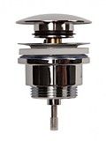 Донный клапан 1-1/4", регулируемый по высоте без перелива, Хром, 740003, Arrowhead
