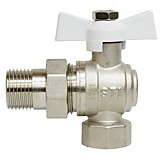 Кран шар 1/2 ПМ баб американка STI угловой, ТТ000014628 