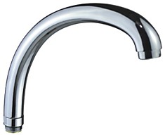 Излив UCG-3249В кухня, внешн. резьба нерж.