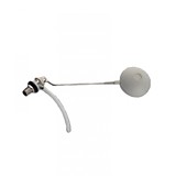 Клапан латунь поплавок горизонтальный для унитаза