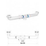 Набор L0100 для двойного сифона без выпуска