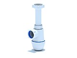 Сифон C0120 1.5", 40 без выпуска
